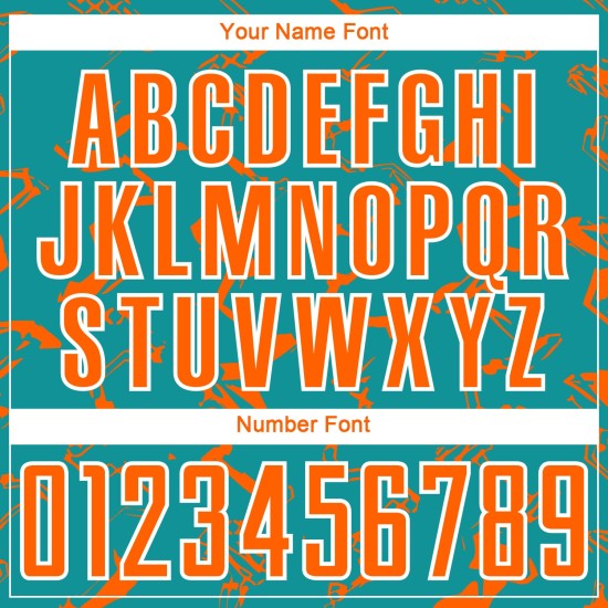 Custom Teal Orange-White Abstract Lines Sublimation Soccer Uniform Jersey Custom Teal Orange-White Abstract Lines Sublimation Soccer Uniform Jersey