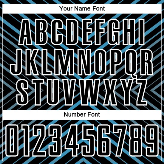 Custom Black Panther Blue-White Stripes Sublimation Soccer Uniform Jersey Custom Black Panther Blue-White Stripes Sublimation Soccer Uniform Jersey