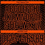 Custom Black Orange Gradient Geometric Lines Sublimation Soccer Uniform Jersey Custom Black Orange Gradient Geometric Lines Sublimation Soccer Uniform Jersey